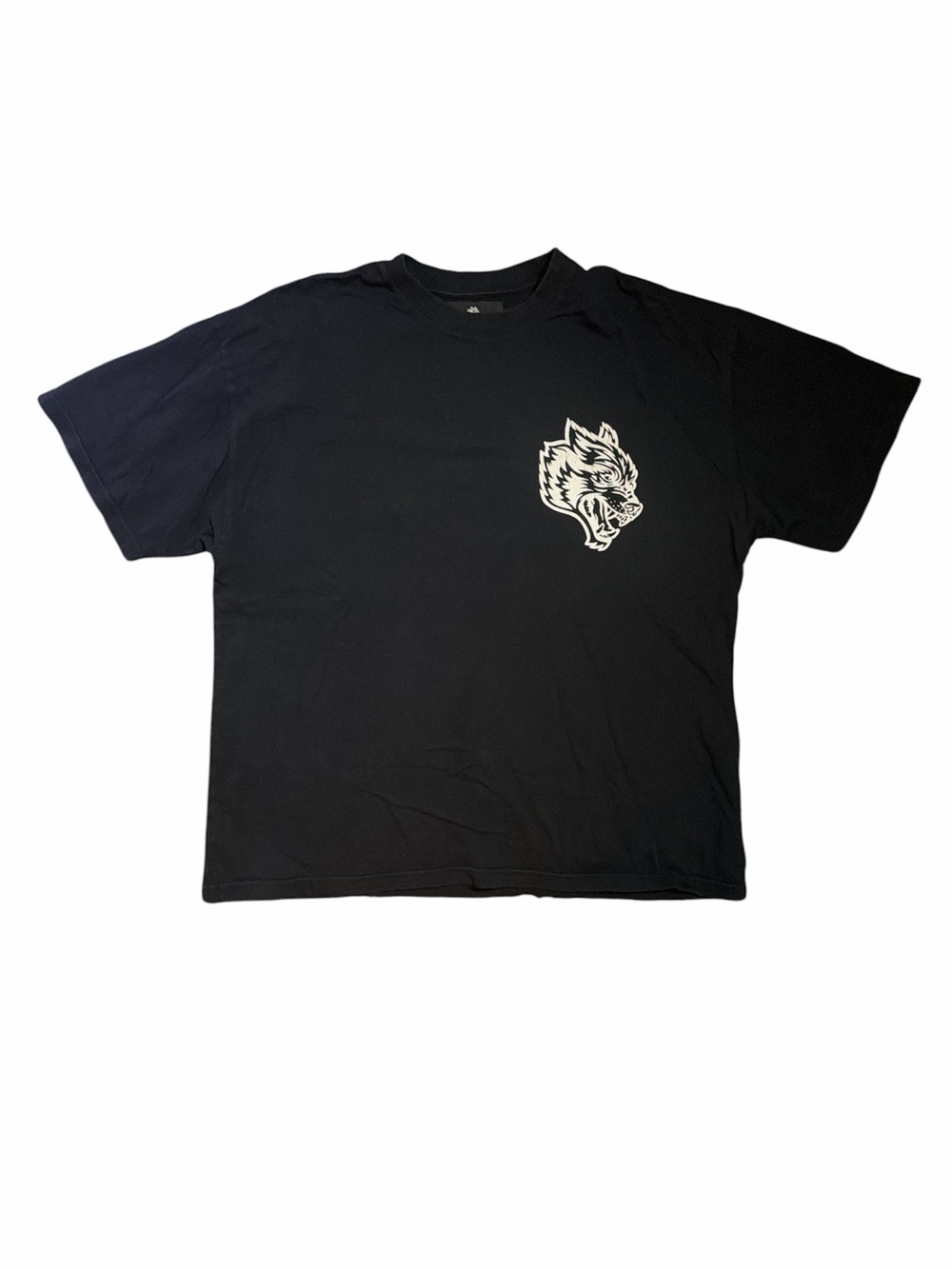 Darc Sport “Until Valhalla” Wolf Graphic T-Shirt Black Men’s XL